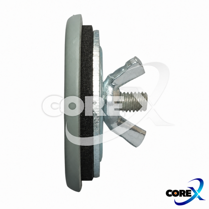 COREX 3-Piece Oil-Tight Electrical Enclosure Hole Seal – Gray, 1/2"–4"