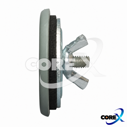 COREX 3-Piece Oil-Tight Electrical Enclosure Hole Seal – Gray, 1/2"–4"