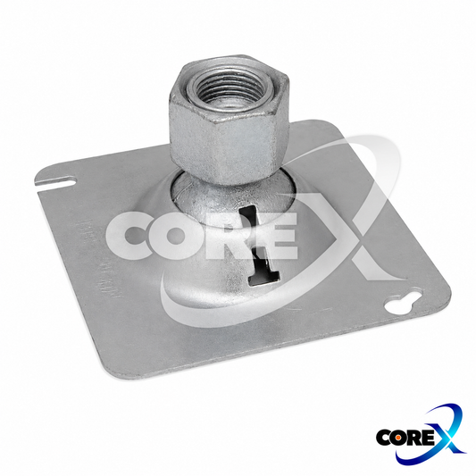 COREX Swivel Fixture Hanger for 4" Square Electrical Box