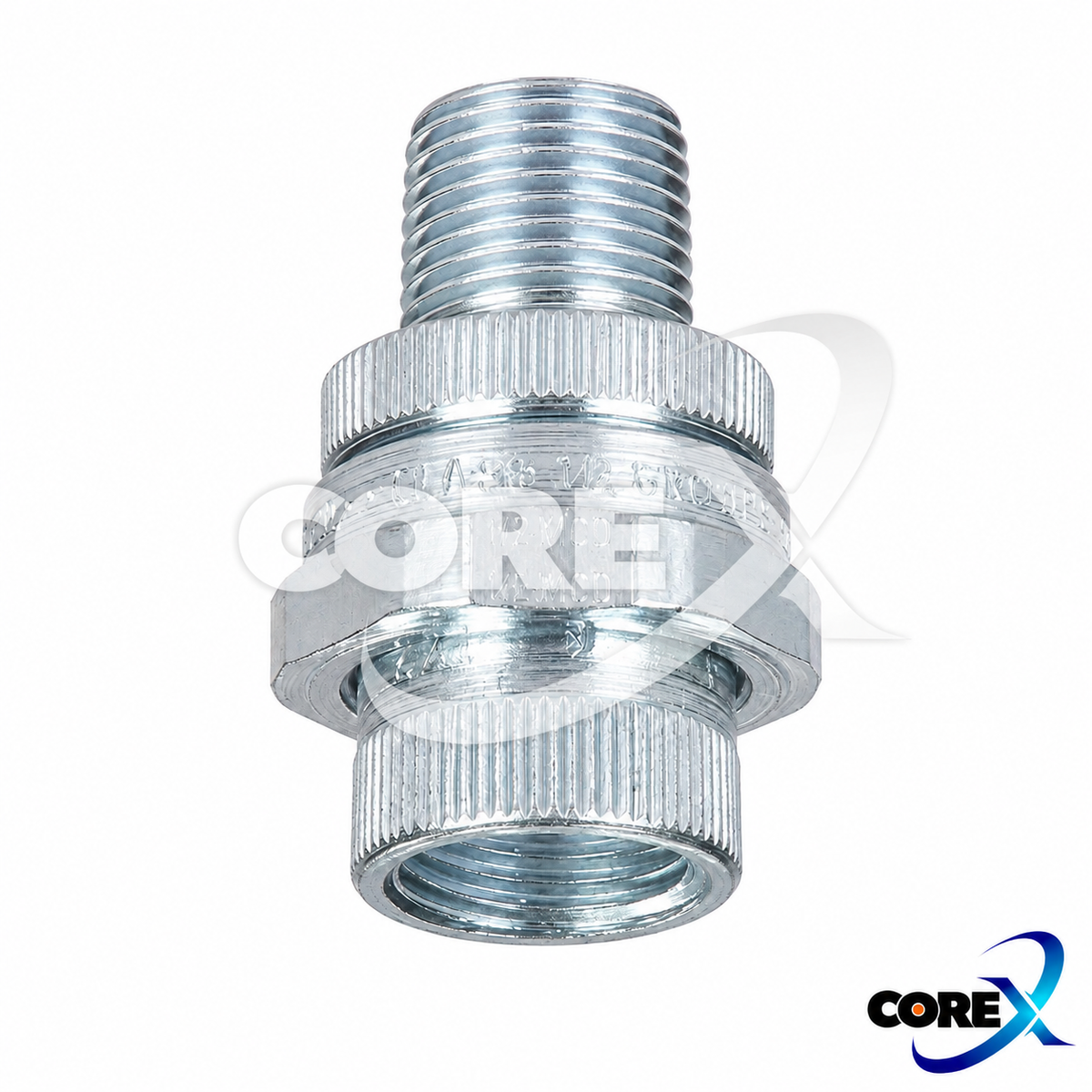 COREX Steel Male Explosion-Proof Conduit Union – 1/2"–6"