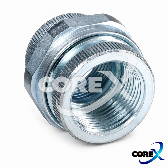 COREX Steel Female Explosion-Proof Conduit Union – 1/2"–6"