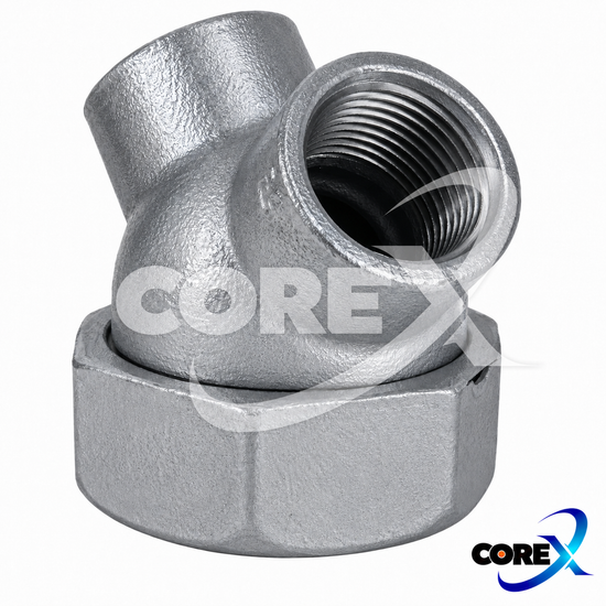 COREX Malleable Explosion-Proof Capped Elbow – 1/2"–1"